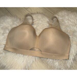 Cacique Lightly Lined No Wire Bra Womens 42G Beige